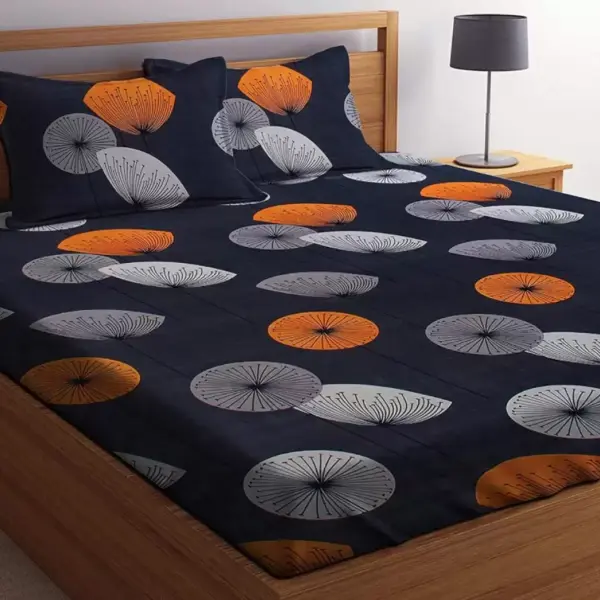 Double King Bedsheet (Pack of 2, Multicolor)