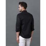 Mens Black Slim Fit Formal Shirt
