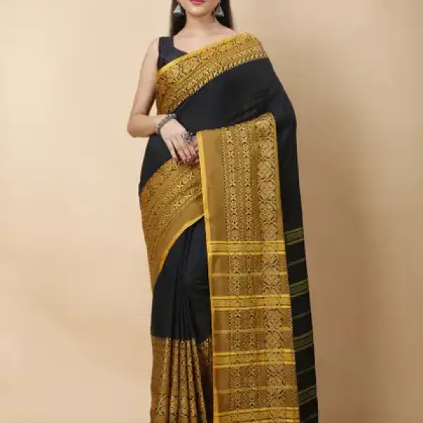 Cotton Blend Saree