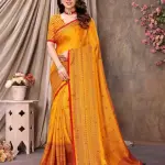 Cotton jute saree
