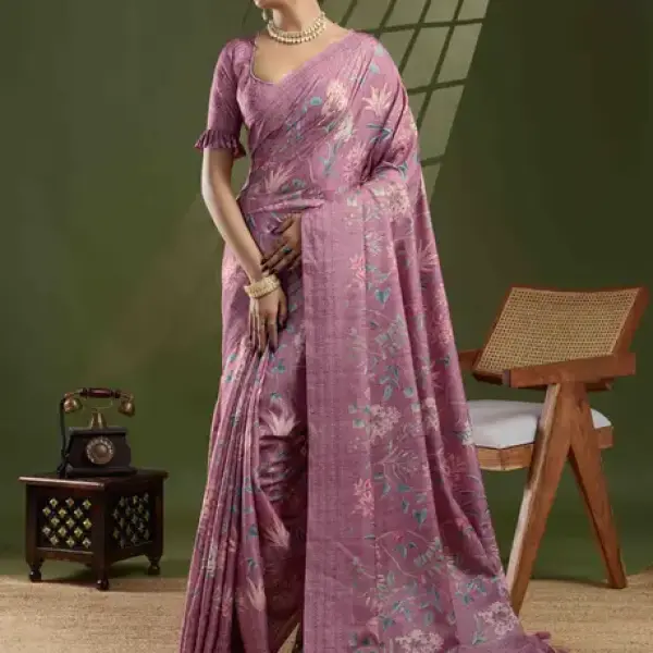 Tussar Silk Saree
