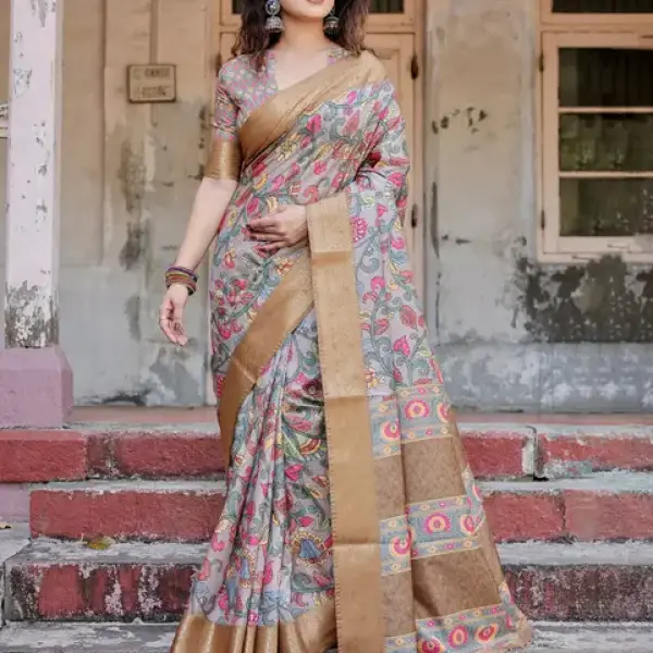 Tussar Silk Saree