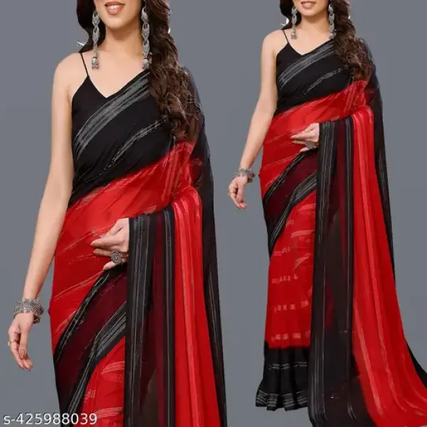Women's Satin Saree
