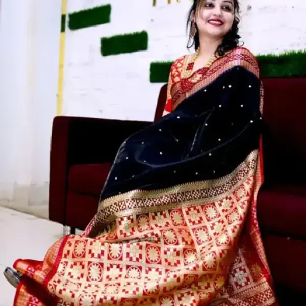  Regal Banarasi Satin Saree