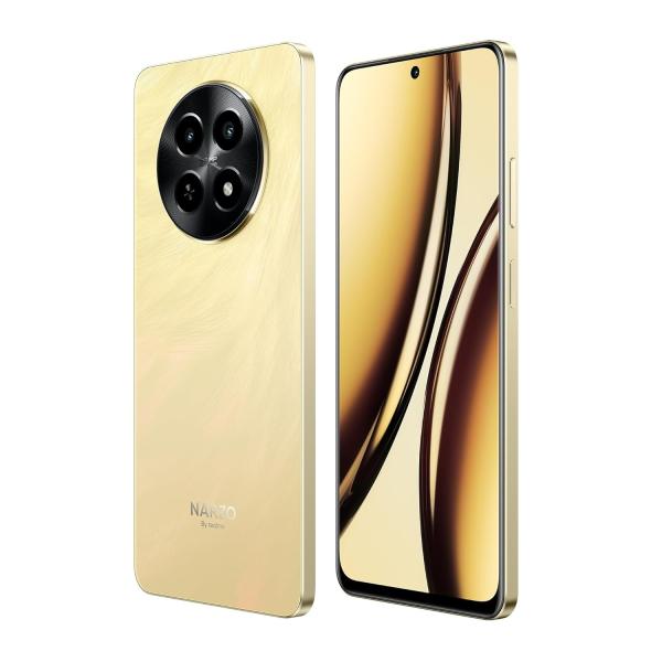 realme NARZO N65 5G (Amber Gold 6GB RAM, 128GB Storage) India's 1st D6300 5G Chipset  | Ultra Slim Design | 120Hz Eye Comfort Display | 50MP AI Camera| Charger in The Box