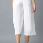White Cotton Trouser