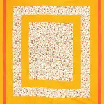 Jaipuri Prints Bedsheet (Pack of 1, Yellow)