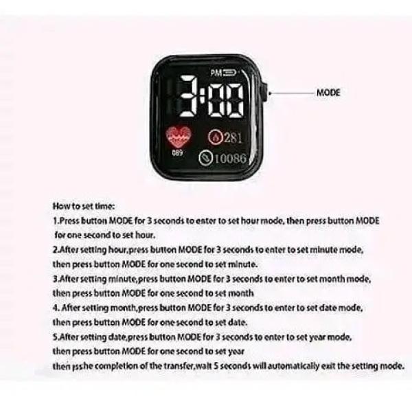 Smart watch with T-shirt
