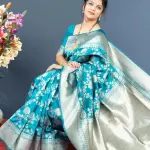  Embellished Jacquard Designer Banarasi silk Saree