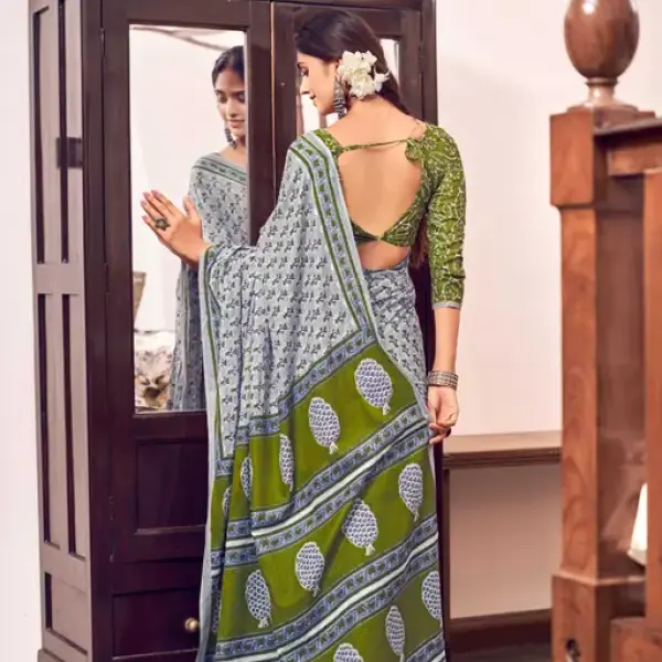 Printed Cotton Saree