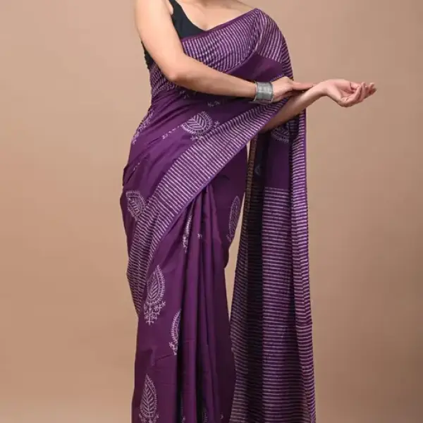 Printed Cotton saree