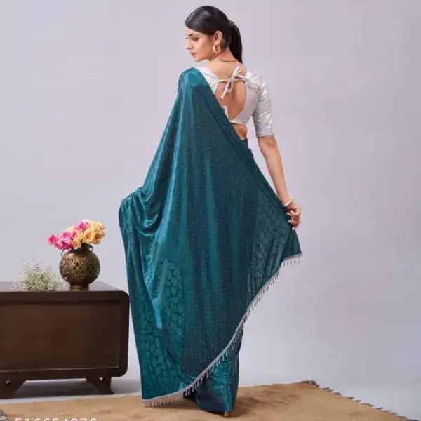 Women's Stone Work Saree