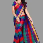 Cotton Blend Saree