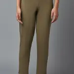 Gray Cotton Lycra Jersy Pants