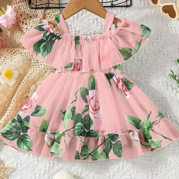  Party Wear long sleeves frock