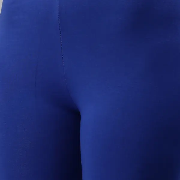 Ankle Length Leggings Cotton-Royal Blue