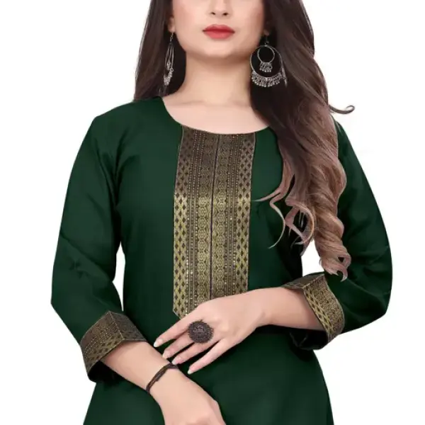 Stylish Kurti Cum Gown and Kurti Combo