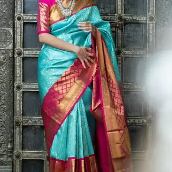 Kanjivaram Jacquard Saree
