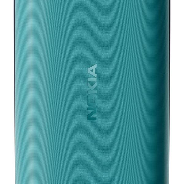 Nokia All-New 105 Single Sim Keypad Phone with Built-in UPI Payments, Long-Lasting Battery, Wireless FM Radio | Cyan