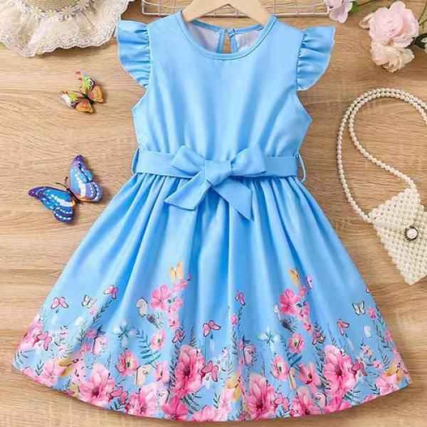  Party Wear long sleeves frock