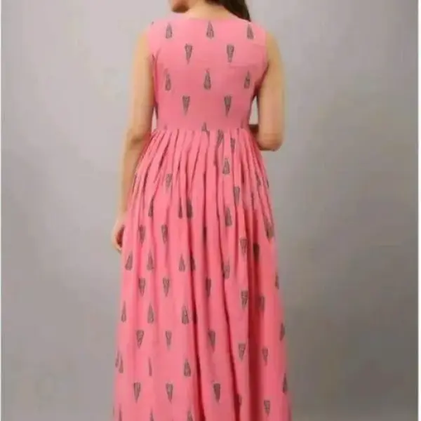 Stylish Kurti Cum Gown and Kurti Combo
