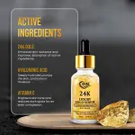 QUAT Golden Elegance – 24K Gold Infused Face Serum for Youthful Brilliance Men & Women  (30 ml)