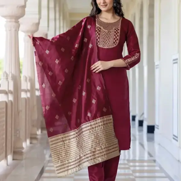 Silk Blend Kurti