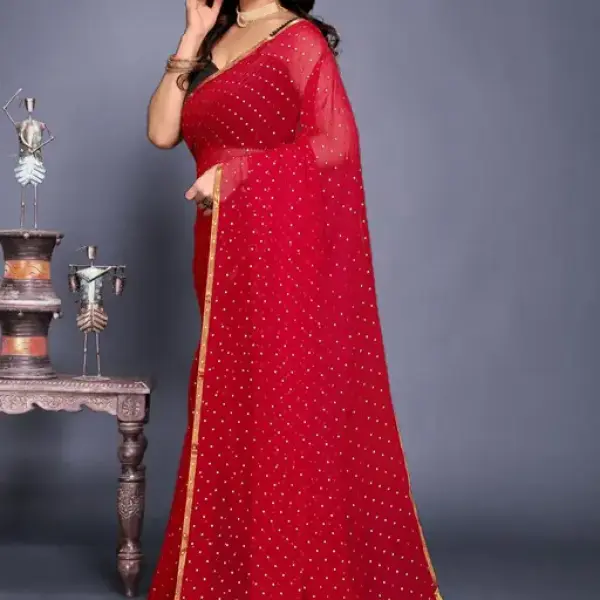Women's Chiffon Saree
