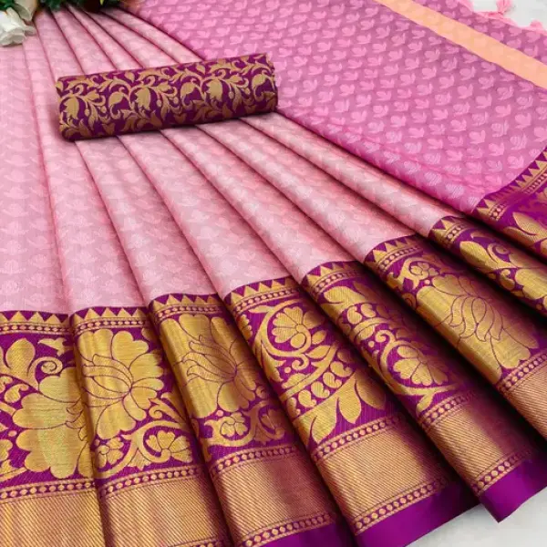 Cottonsilk saree for women