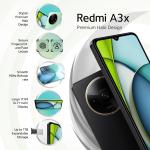 Redmi A3X (Midnight Black, 4GB RAM, 128GB Storage) | Premium Halo Design | 90Hz Display | Powerful Octa Core Processor