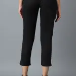 Black Cotton Trouser