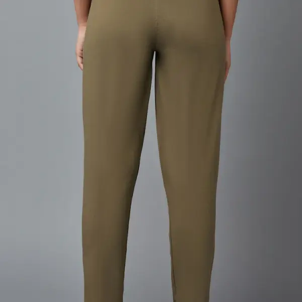 Gray Cotton Lycra Jersy Pants