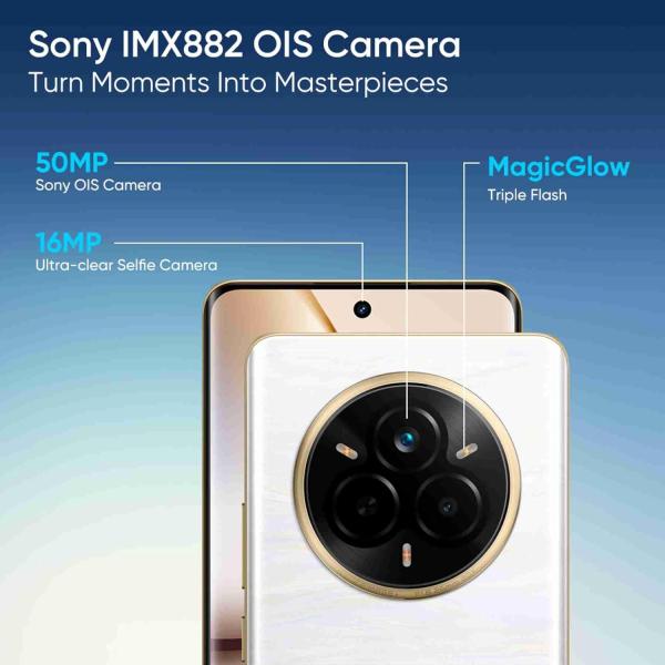 realme 14 Pro 5G (Pearl White, 8GB RAM, 256GB