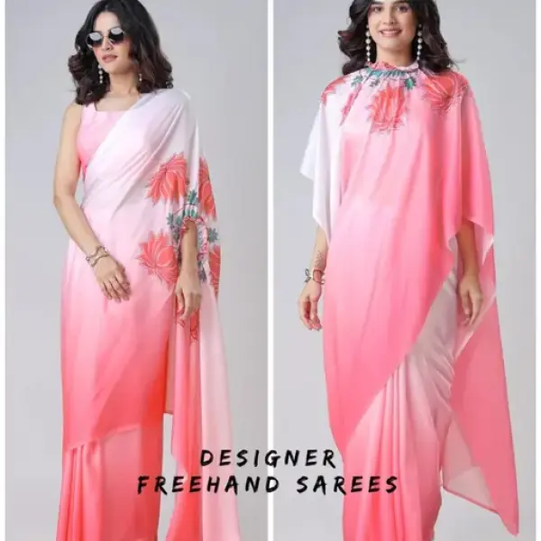 Digital print saree for women