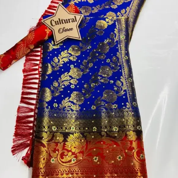 Women's Banarasi Balaton Silk Saree