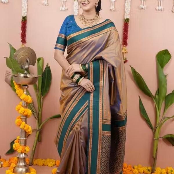 women silk saree