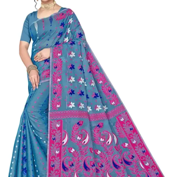 Women's Cotton Silk Blend Saree