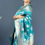  Embellished Jacquard Designer Banarasi silk Saree
