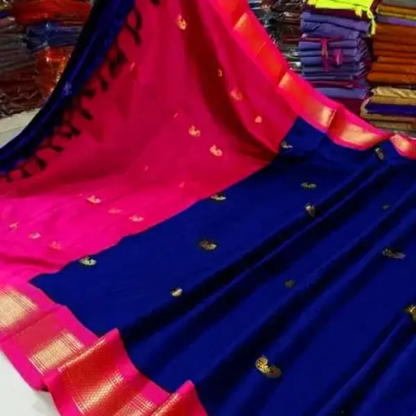  Hot Trending Paithani Cotton Silk Saree