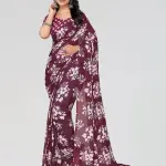 Daily Wear - Printed - Georgette Saree
