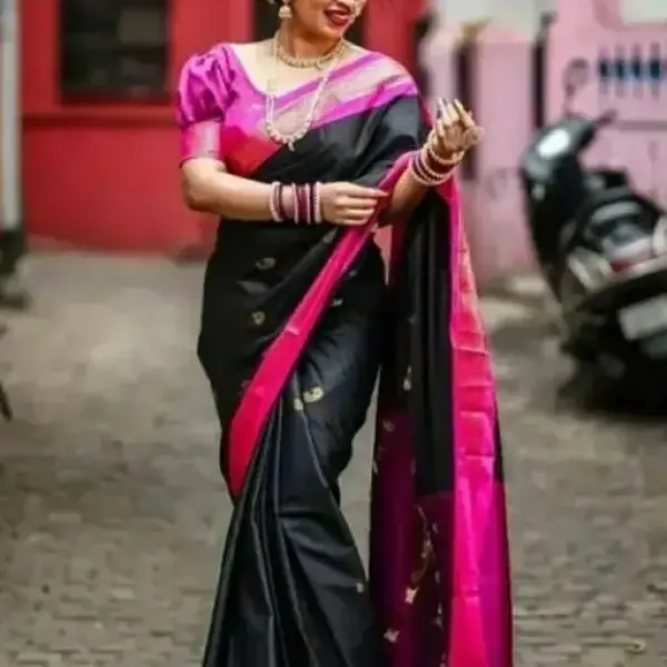Sico silk paithani saree