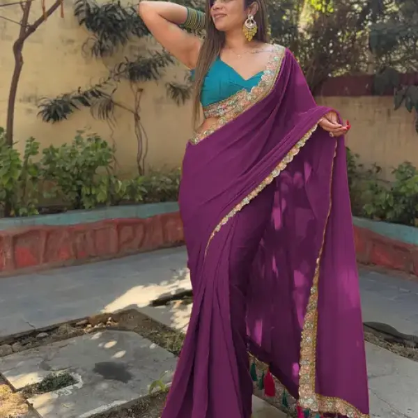 Women's Trending Georgette Saree