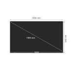 DARWIN 85 Inches 4K UHD Touch Screen LED TV UltraTouch Display Interactive Flat Panel Latest Android Version Ideal for Office|8GB 128GB (85, Inches)