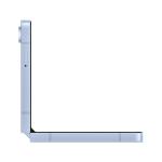 Samsung Galaxy Z Flip6 5G AI Smartphone (Blue, 12GB RAM, 512GB Storage)