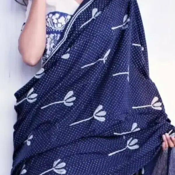 Women's Cotton Mulmul Saree