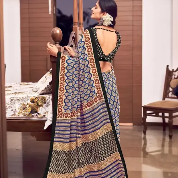 Printed Cotton Saree