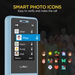 Lava A5 (2025) Dual SIM Keypad Mobile with 2.4'' Big Display | UPI Support, 1200mAh Battery | BOL Feature | Camera | Auto Call Recording | Glass...