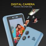 Lava A5 (2025) Dual SIM Keypad Mobile with 2.4'' Big Display | UPI Support, 1200mAh Battery | BOL Feature | Camera | Auto Call Recording | Glass...