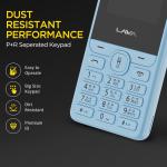 Lava A5 (2025) Dual SIM Keypad Mobile with 2.4'' Big Display | UPI Support, 1200mAh Battery | BOL Feature | Camera | Auto Call Recording | Glass...