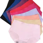 Women Cotton Silk Seamless Panty Combo Set